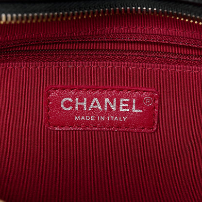 Chanel Aged Calfskin Quilted Medium Gabrielle Hobo Black 6 of 13