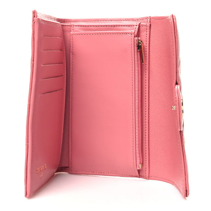 Chanel Caviar Quilted Medium Flap Wallet Pink 5 of 11