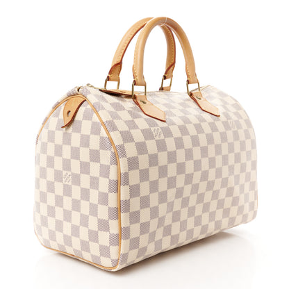 Louis Vuitton Damier Azur Speedy 30 3 of 11