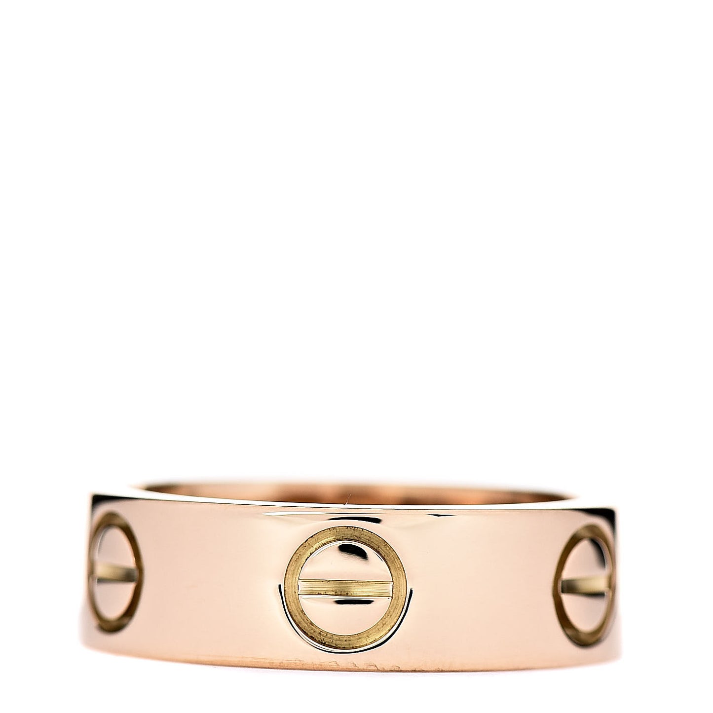 18K Yellow Gold 5.5mm LOVE Ring 49 4.75