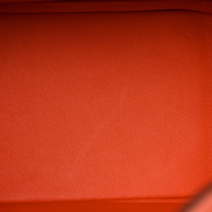 Hermes Taurillon Clemence Mini Lindy 20 Feu 10 of 11