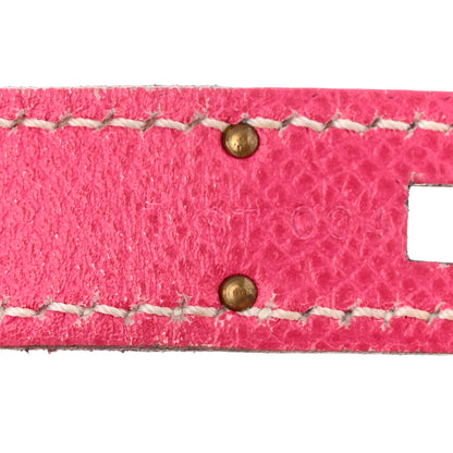 Hermes Epsom Bi-Color Horseshoe Kelly Sellier 28 Rose Confetti Rose Tyrien 7 of 14