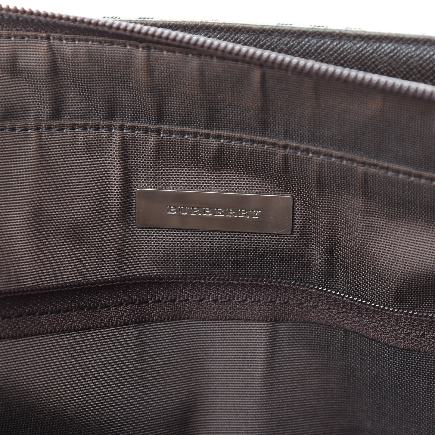 Vintage Check Tote Black
