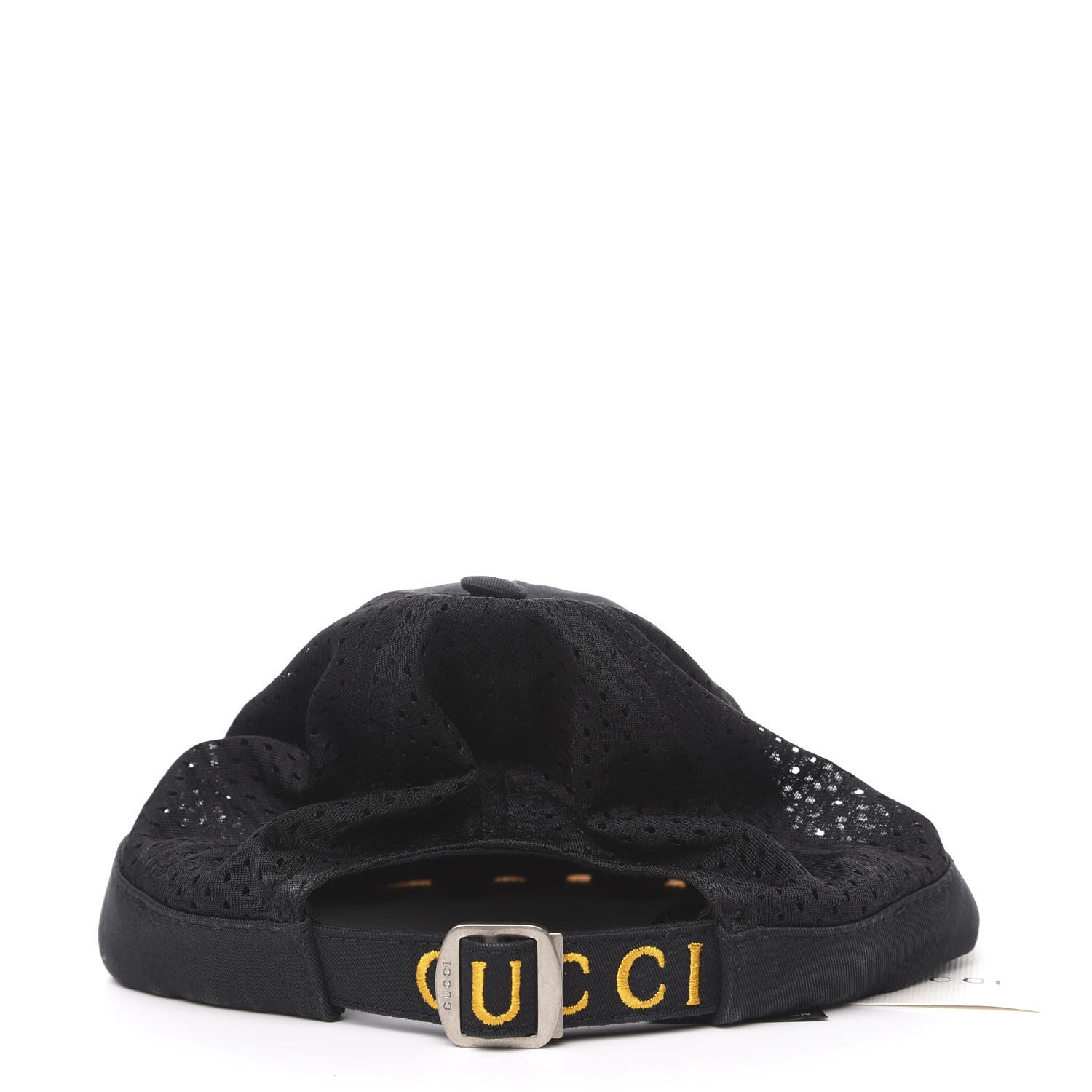 Gucci Cotton Embroidered Bunny Baseball Hat M Black 3 of 8