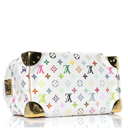 Louis Vuitton Monogram Multicolor Speedy 30 White 3 of 6