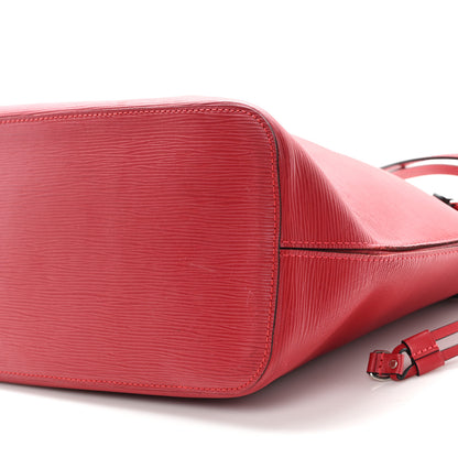Louis Vuitton Epi Neverfull MM Coquelicot 9 of 10