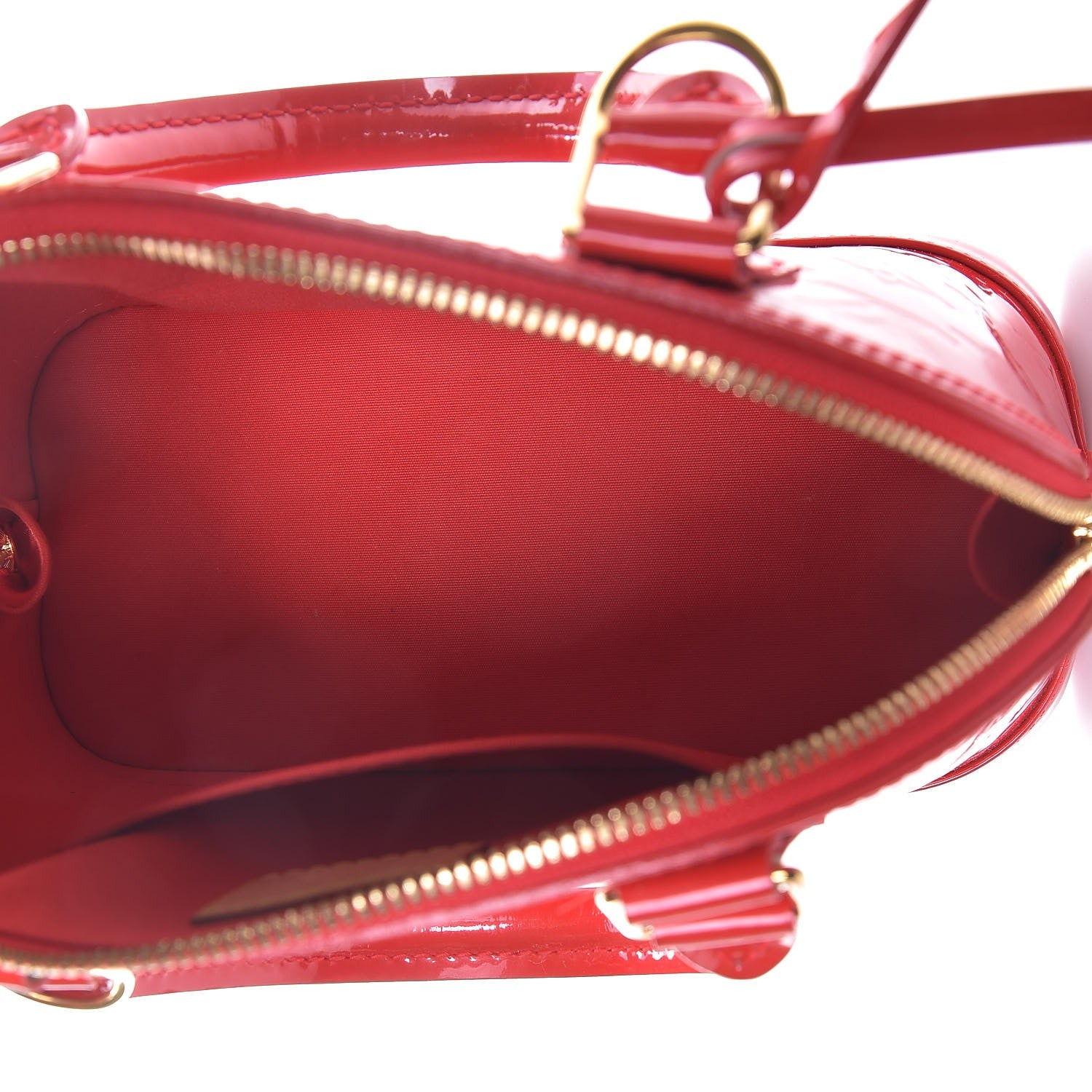 Louis Vuitton Vernis Alma BB Rouge Grenadine 6 of 7