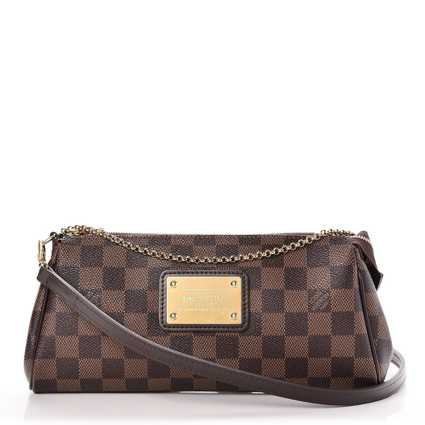 Damier Ebene Eva Clutch