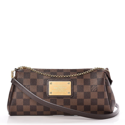Louis Vuitton Damier Ebene Eva Clutch 1 of 7
