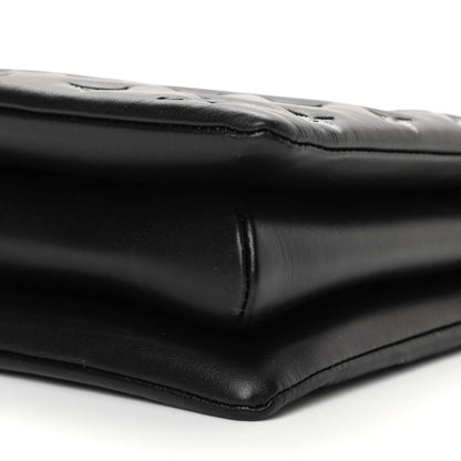 Louis Vuitton Lambskin Embossed Monogram Coussin MM Black Gray 11 of 11