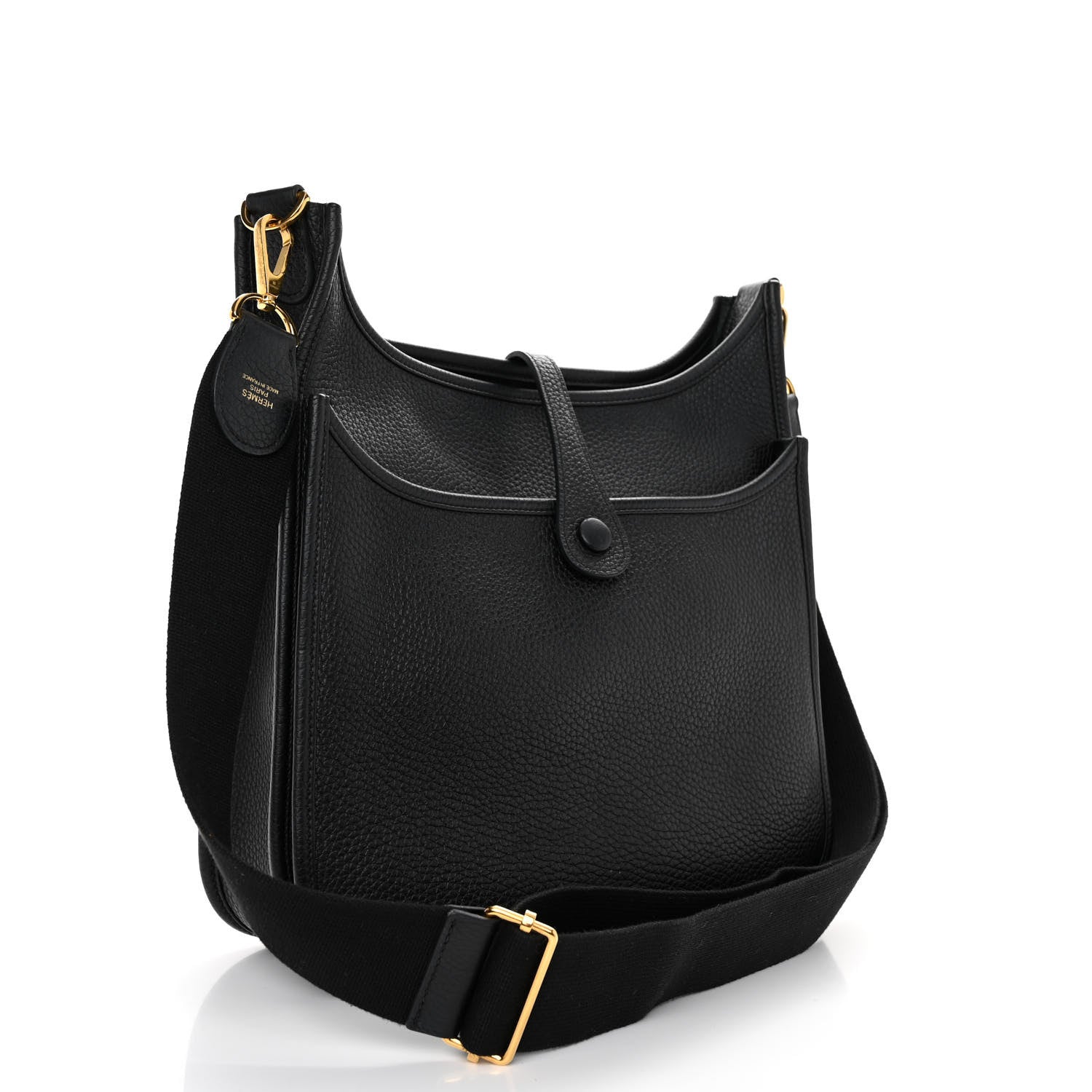 Hermes Taurillon Clemence Evelyne III PM Black 3 of 10