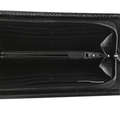 Bottega Veneta Nappa Ayers Intrecciato Zip Around Wallet Black 5 of 7