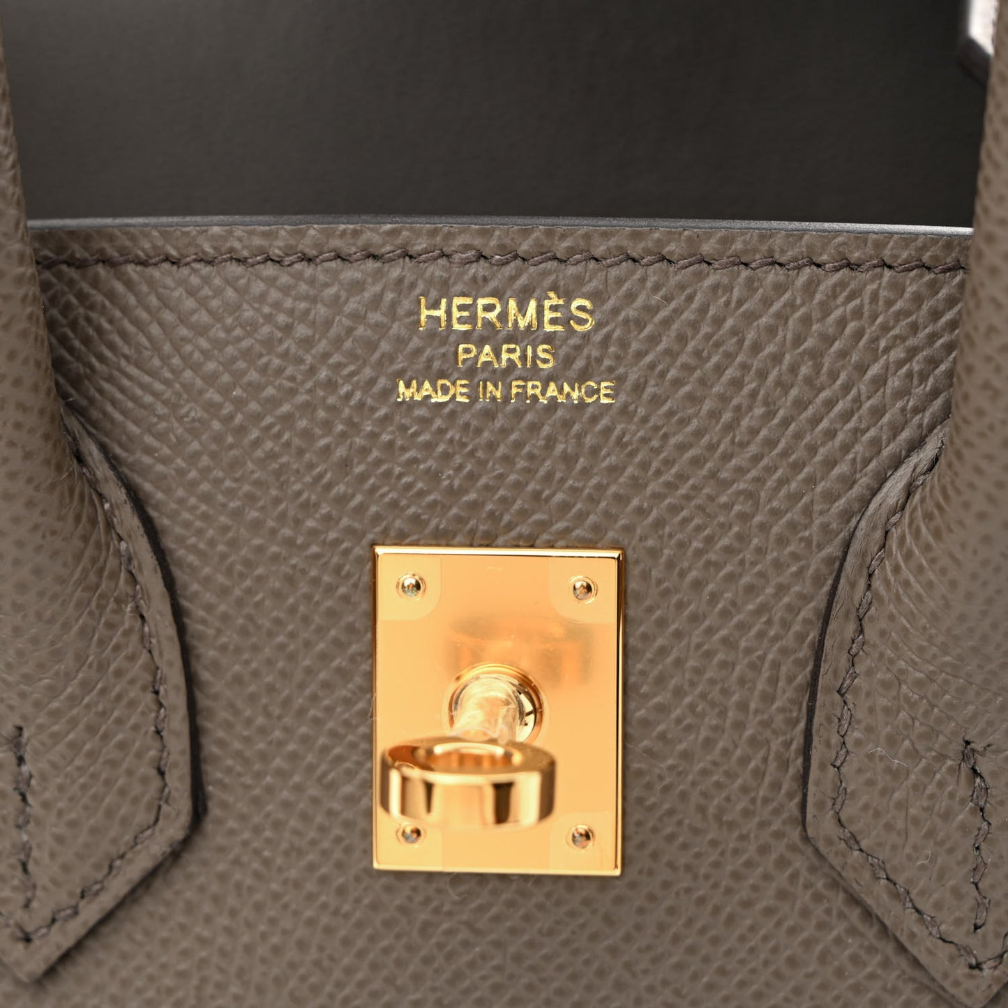 Epsom Birkin Sellier 25 Etain
