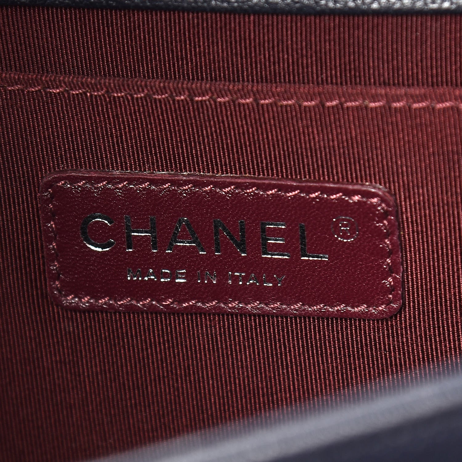 Chanel Goatskin Quilted Patent Medium Duo Boy Flap Black 6 of 9