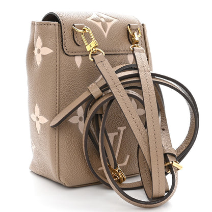 Louis Vuitton Empreinte Monogram Giant Tiny Backpack Tourterelle Cream 3 of 10