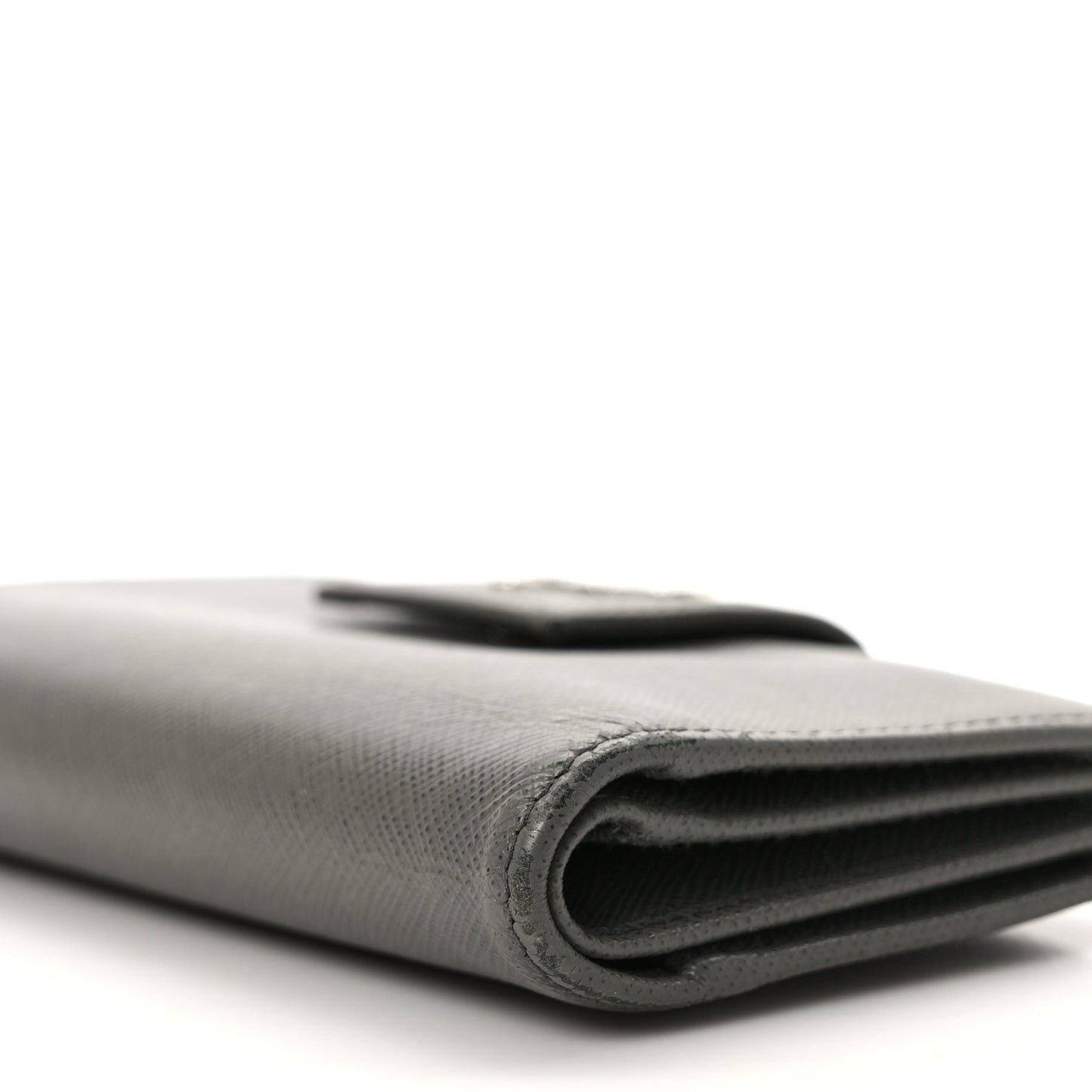 Saffiano Metal Medium Wallet Grey