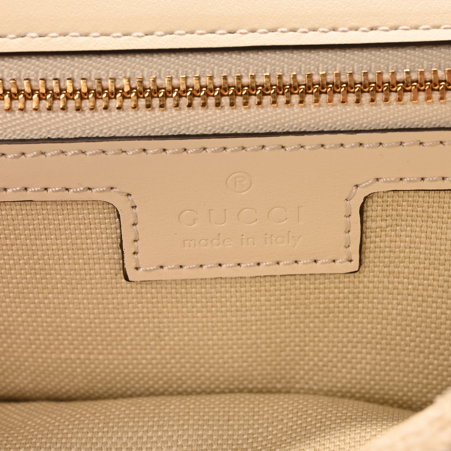 Gucci Knitted Wool Crystal Small GG Marmont Shoulder Bag Ivory 6 of 10