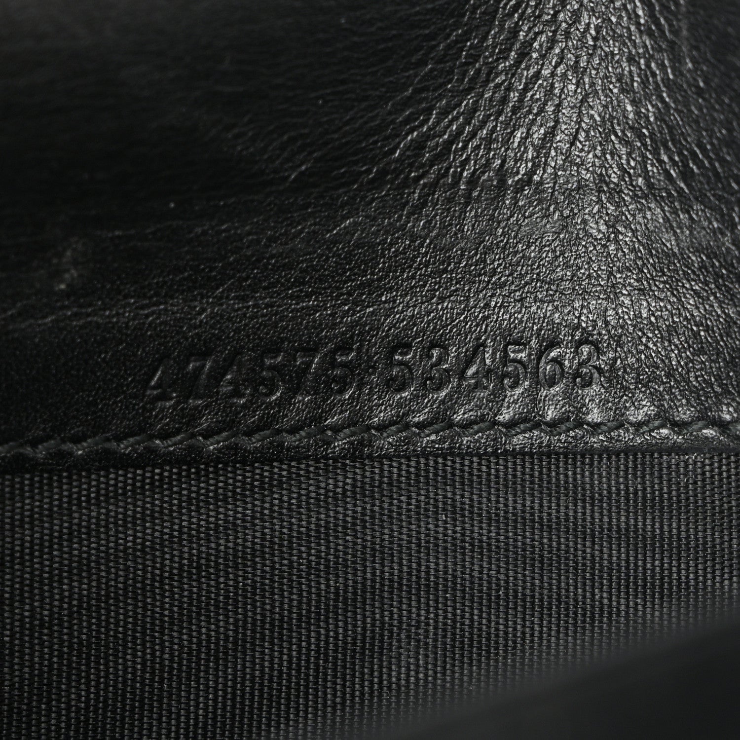 Gucci Calfskin Matelasse GG Marmont Chain Wallet Black 7 of 12