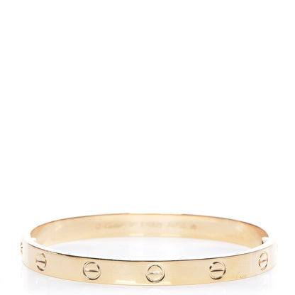 Cartier 18K Yellow Gold LOVE Bracelet 17 1 of 9