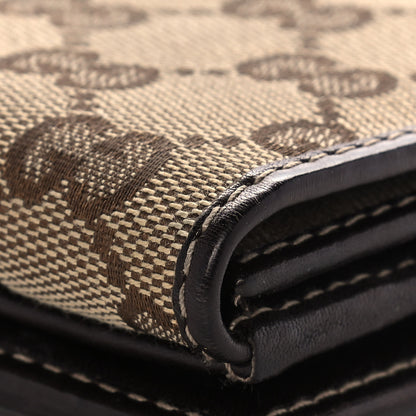 Gucci Monogram New Britt French Wallet Dark Brown 13 of 15