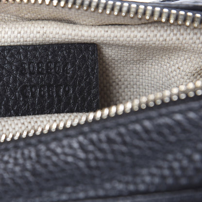 Gucci Pebbled Calfskin Small Soho Disco Bag Black 6 of 9