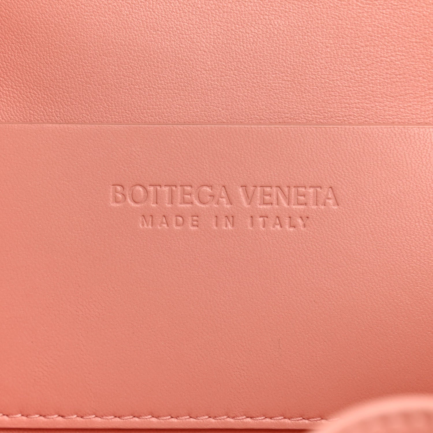 Bottega Veneta Lambskin Small Beak Triangle Flap Shoulder Bag Peachy Silver 6 of 10
