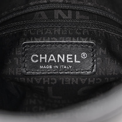Chanel Lambskin Stitched Medium Ultimate Soft Tote Black 6 of 13