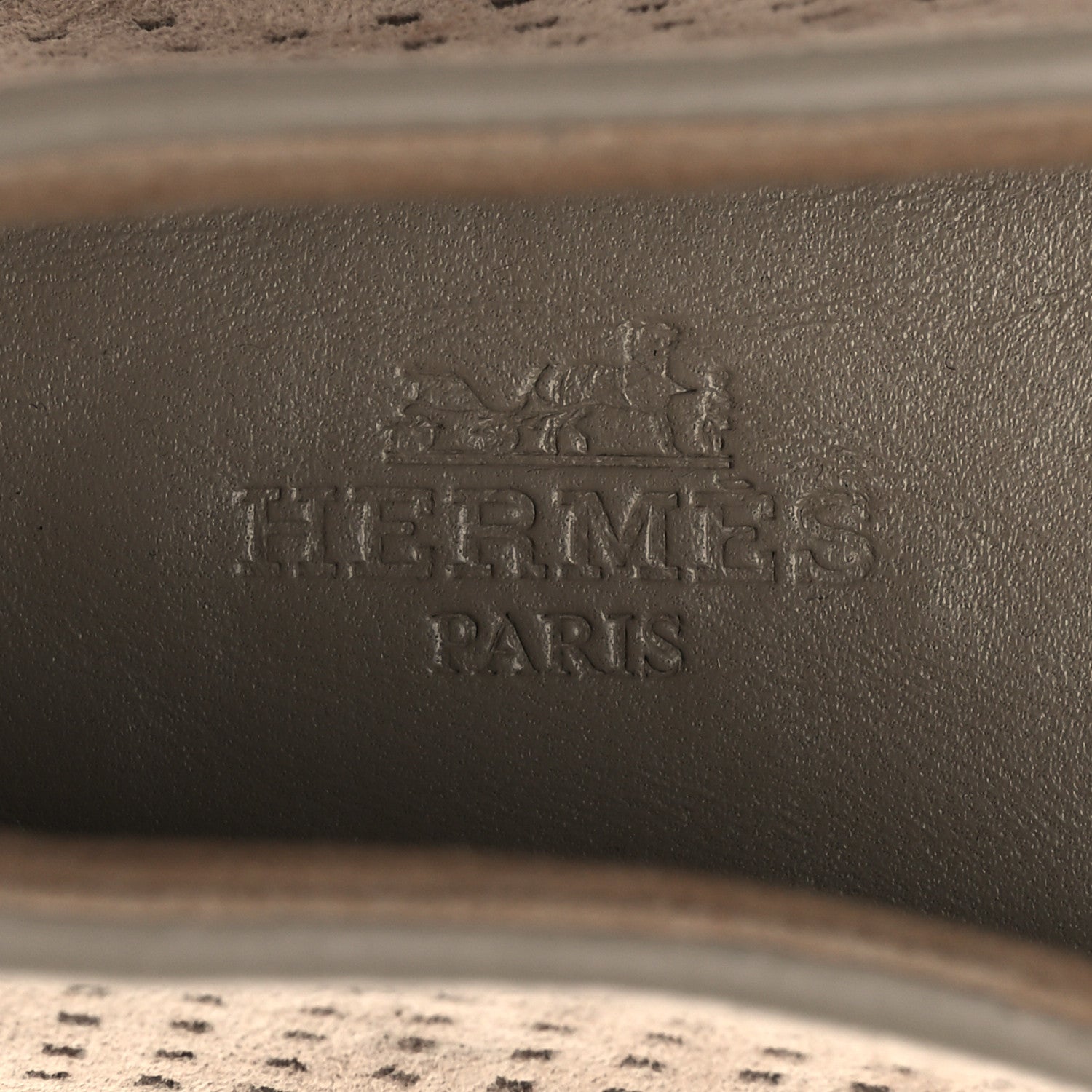 Hermes Suede Goatskin Mens Enrique Espadrilles 42 Beige Sable 9 of 11