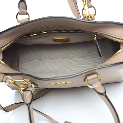 Prada Glace Calfskin Shoulder Bag Cammeo 6 of 12