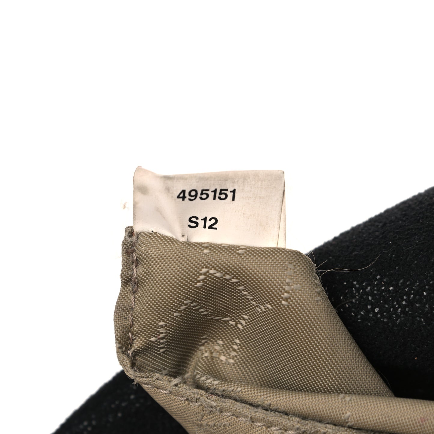 Shaggy Deer Small Falabella Tote Black