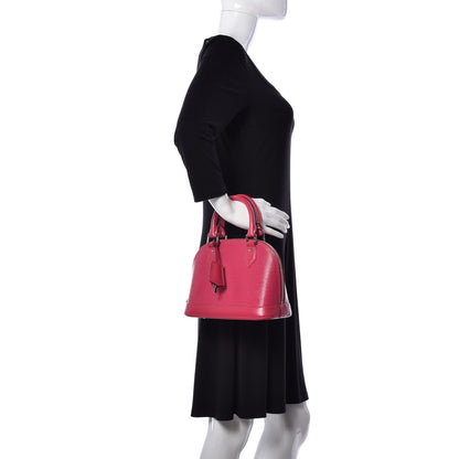 Louis Vuitton Epi Alma BB Fuchsia 3 of 14