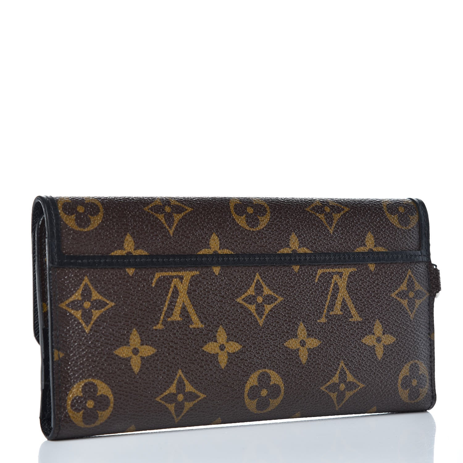 Louis Vuitton Monogram Macassar Long Wallet 3 of 6