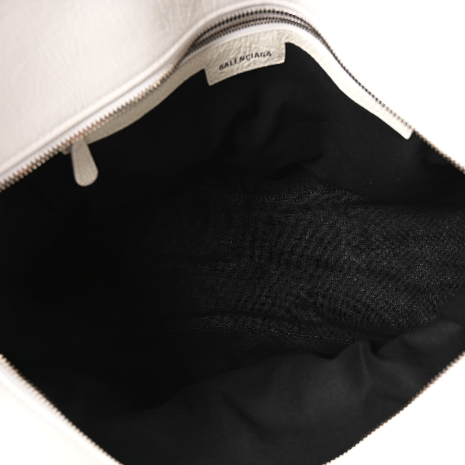 Balenciaga Agneau Arena Neo Cagole City Handbag Optic White 6 of 11