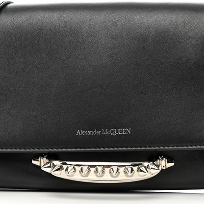 Alexander McQueen Calfskin Studded The Story Shoulder Bag Black 5 of 10