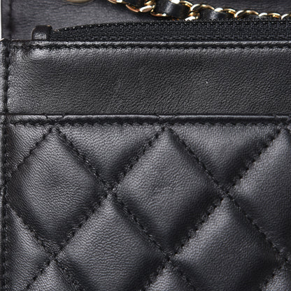 Chanel Lambskin Quilted Trendy CC Wallet On Chain WOC Black 11 of 16