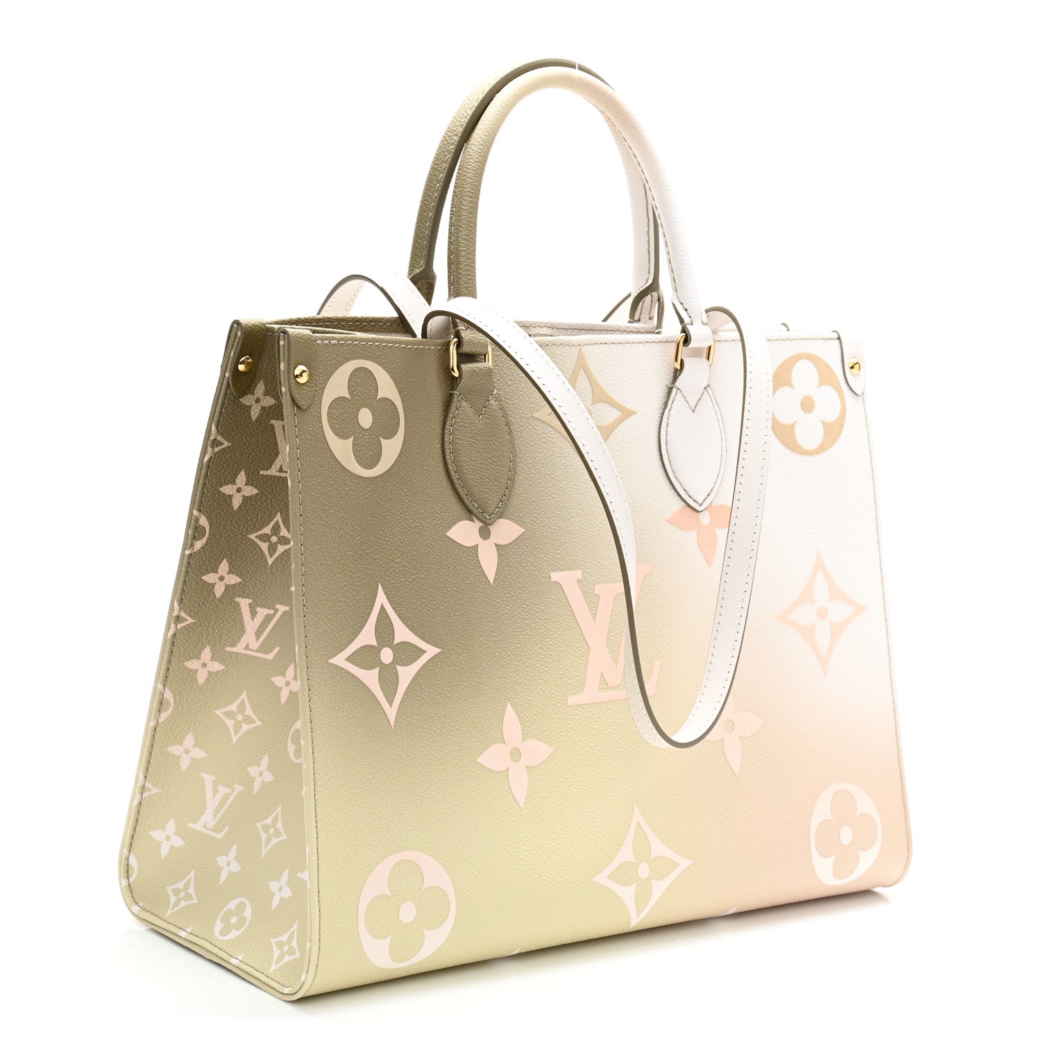 Louis Vuitton Monogram Giant Spring In The City OnTheGo MM Sunset Kaki 3 of 10