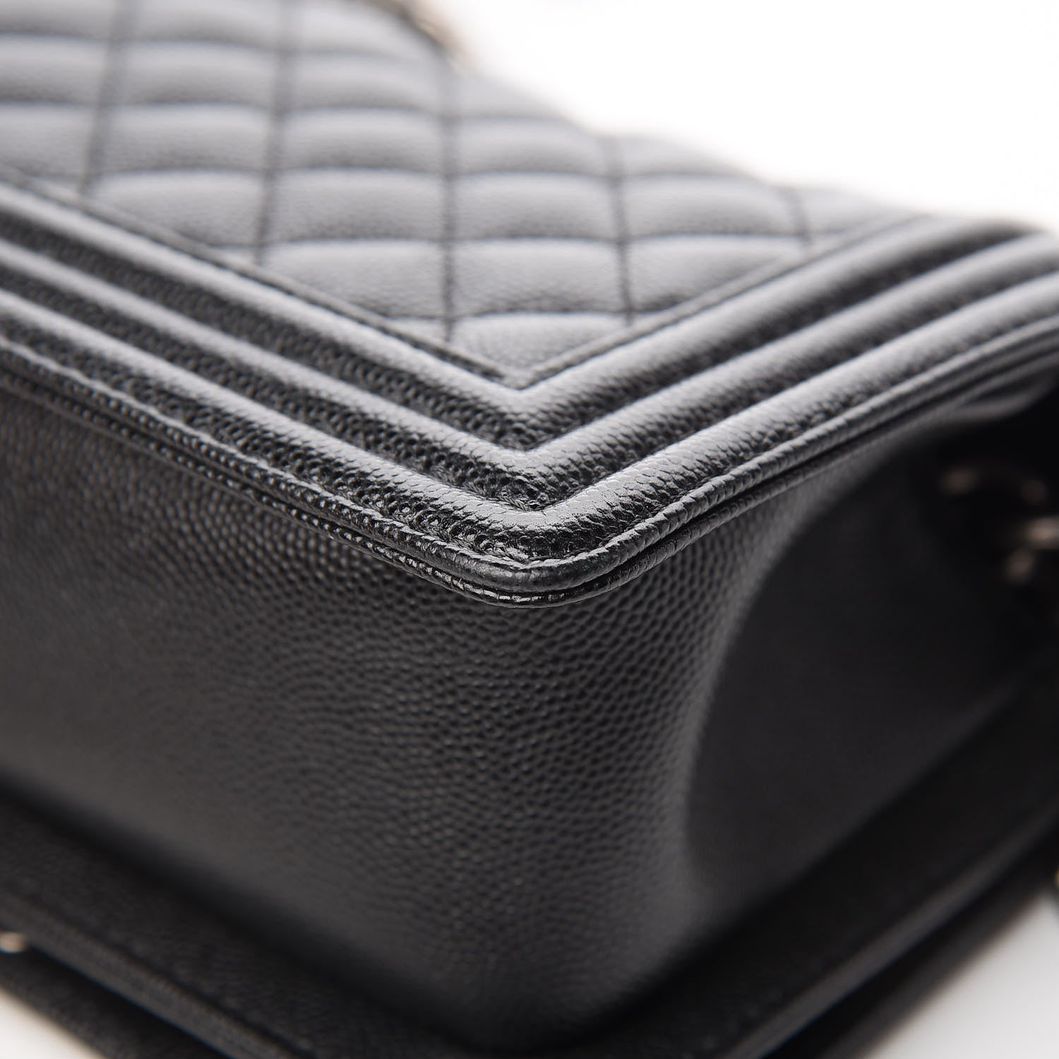 Chanel Caviar Quilted Small Boy Flap Black 9 of 13