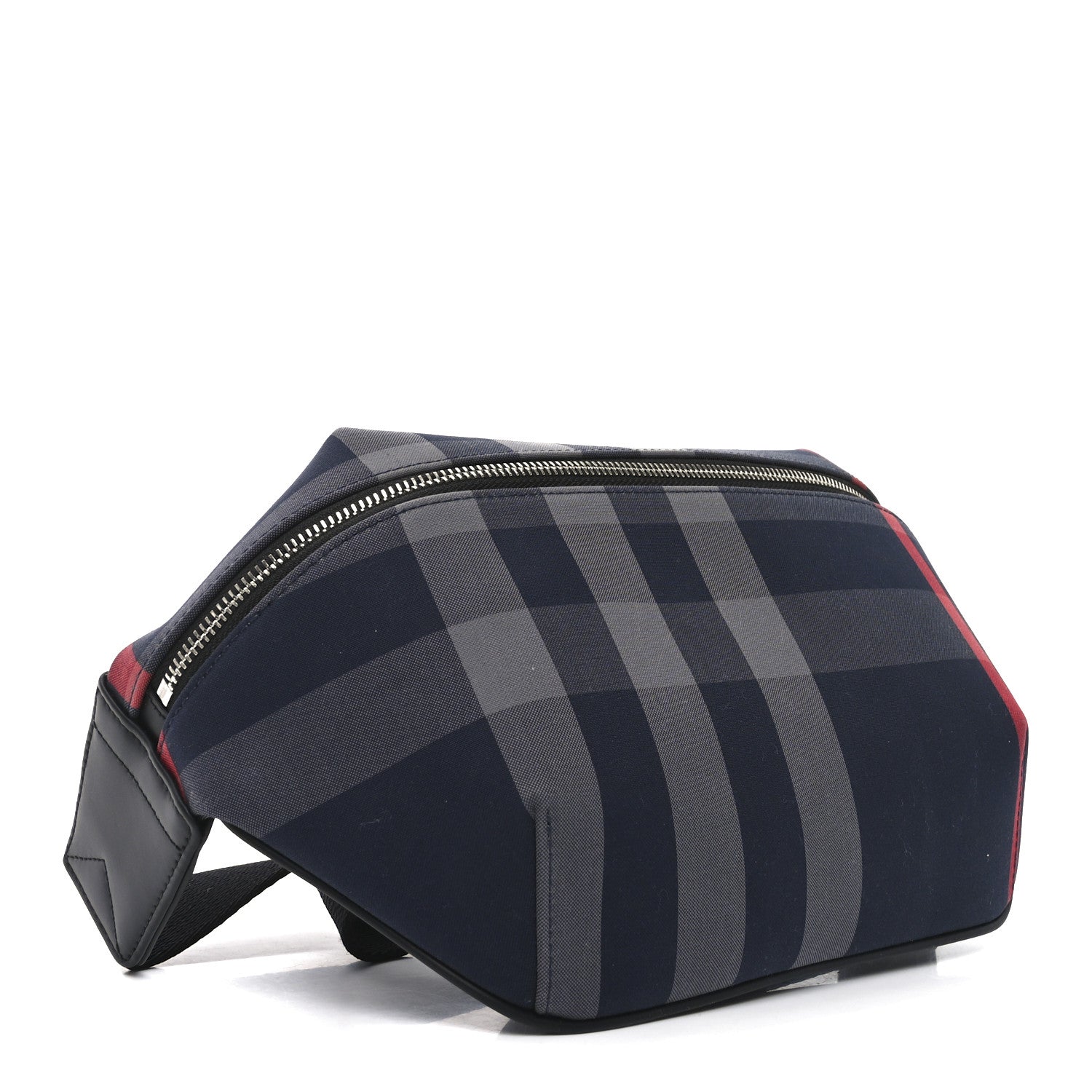 Burberry House Check Sonny Bum Bag Navy Grey 4 of 9