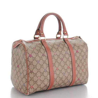 Gucci GG Supreme Stars Medium Joy Boston Pink 3 of 18