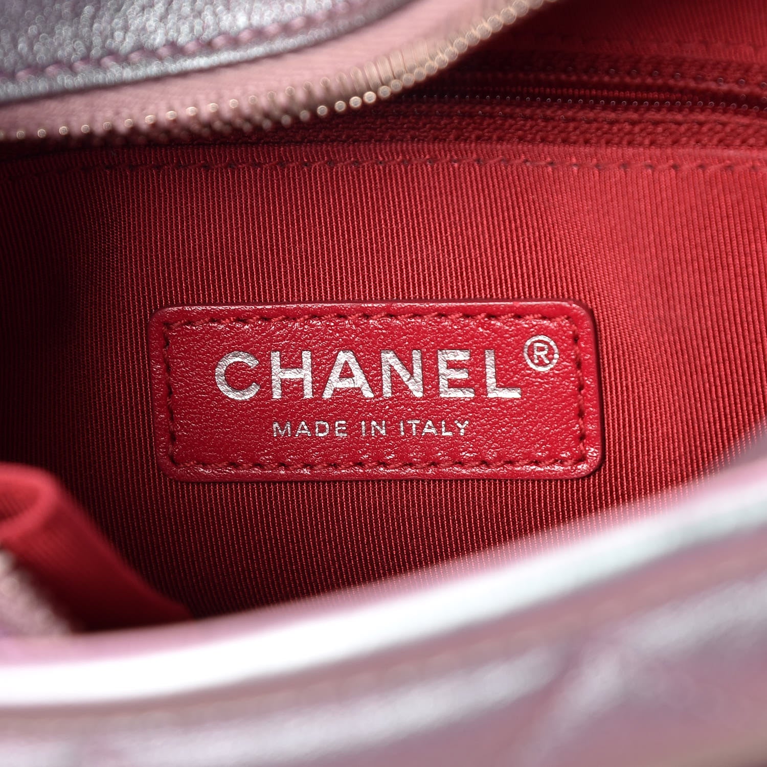 Chanel Iridescent Lambskin Calfskin Quilted Small Gabrielle Hobo Light Purple 6 of 10