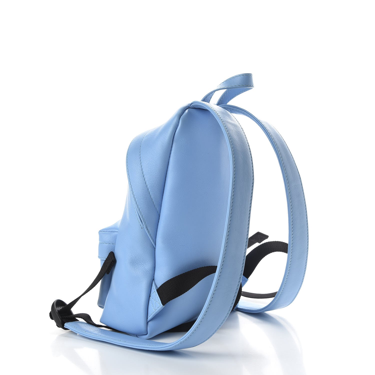 Balenciaga Smooth Calfskin Soft XXS Backpack Light Blue 2 of 8