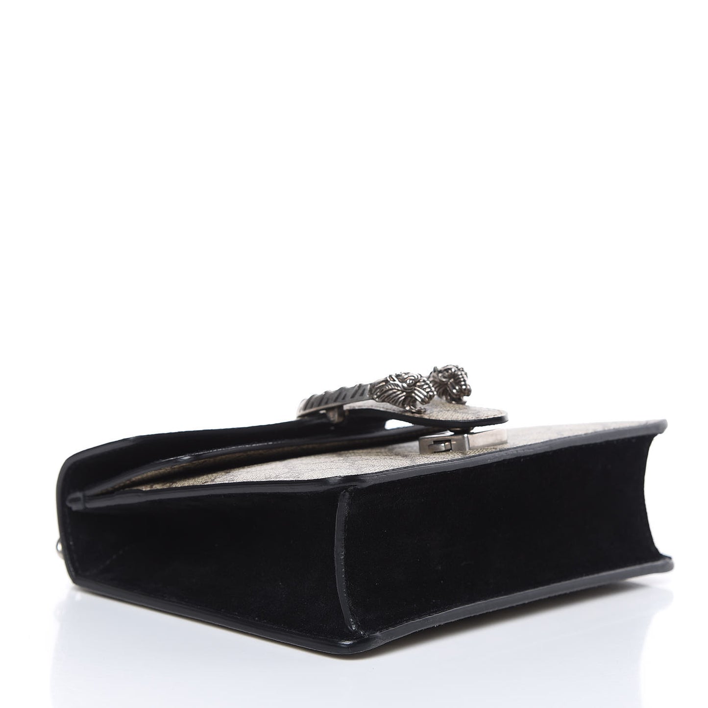 GG Supreme Monogram Mini Dionysus Shoulder Bag Black