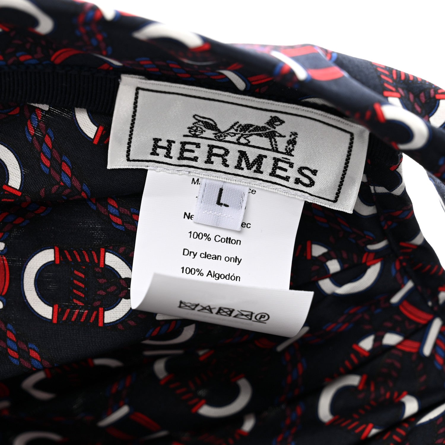 Hermes Raffia Silk Gemini Cap Marine Bleu Navy 12 of 13