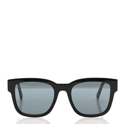 Louis Vuitton Acetate Outerspace Square Sunglasses Z1093W Black Grey 2 of 7