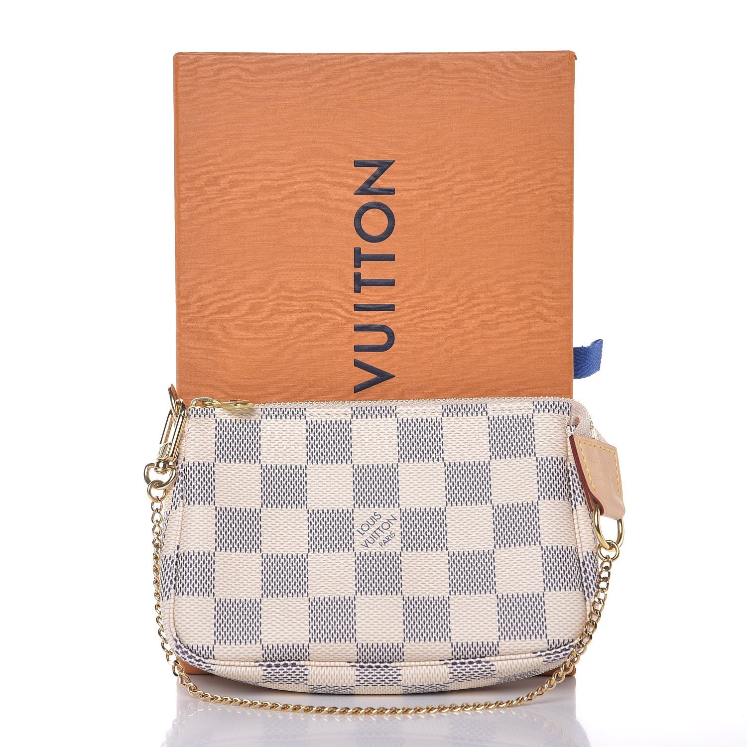 Louis Vuitton Damier Azur Mini Pochette Accessories 8 of 8