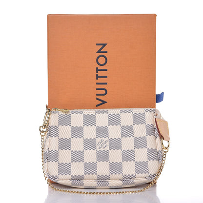 Louis Vuitton Damier Azur Mini Pochette Accessories 8 of 8