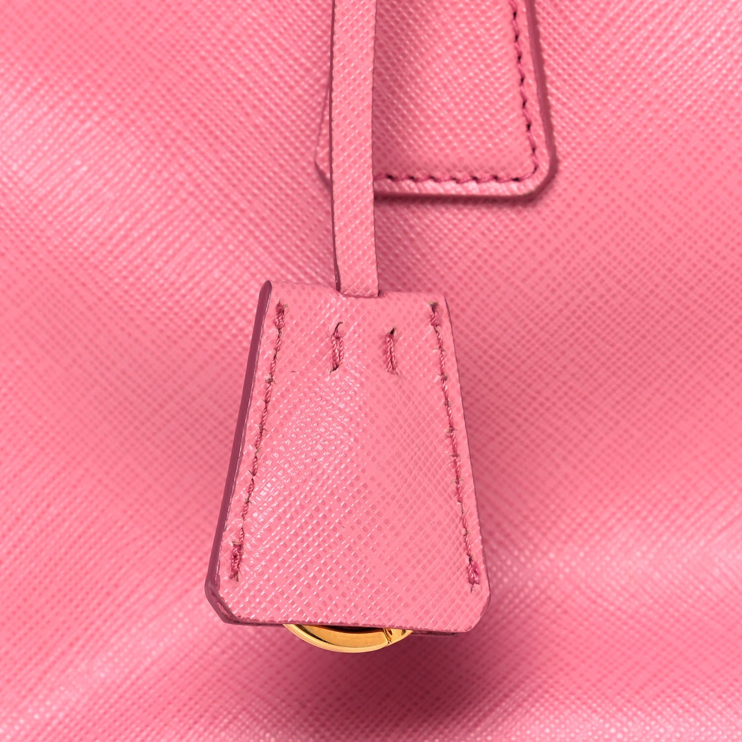 Prada Saffiano Lux Mini Galleria Double Zip Tote Begonia 7 of 11