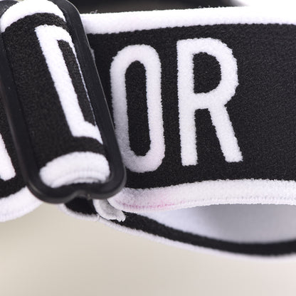 Christian Dior Mirrored DiorClub1 Sun Visor Black 9 of 10