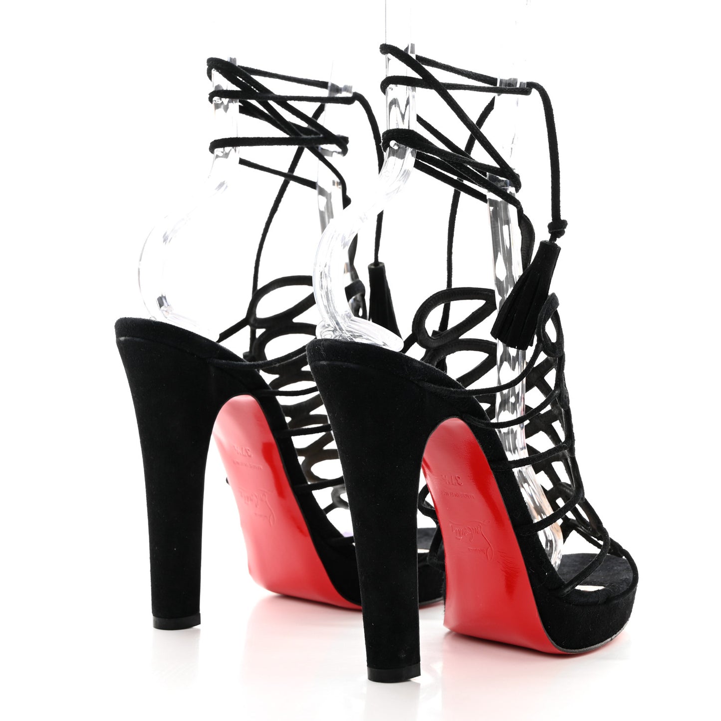 Veau Velours Salsbourg 120 Sandals 37.5 Black