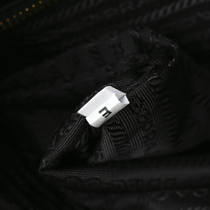 Prada Soft Lux Large Shopping Tote Black 8 of 11